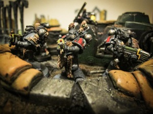 Space Wolves in Bunker